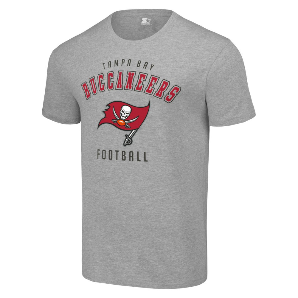 Tampa Bay Buccaneers Starter Logo T-Shirt - Heather Gray - NFL