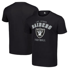 Las Vegas Raiders Starter Logo T-Shirt - Black - NFL