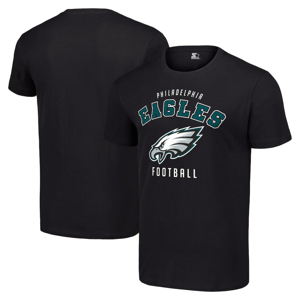Philadelphia Eagles Starter Logo T-Shirt - Black - NFL