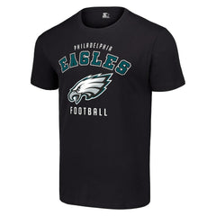 Philadelphia Eagles Starter Logo T-Shirt - Black - NFL