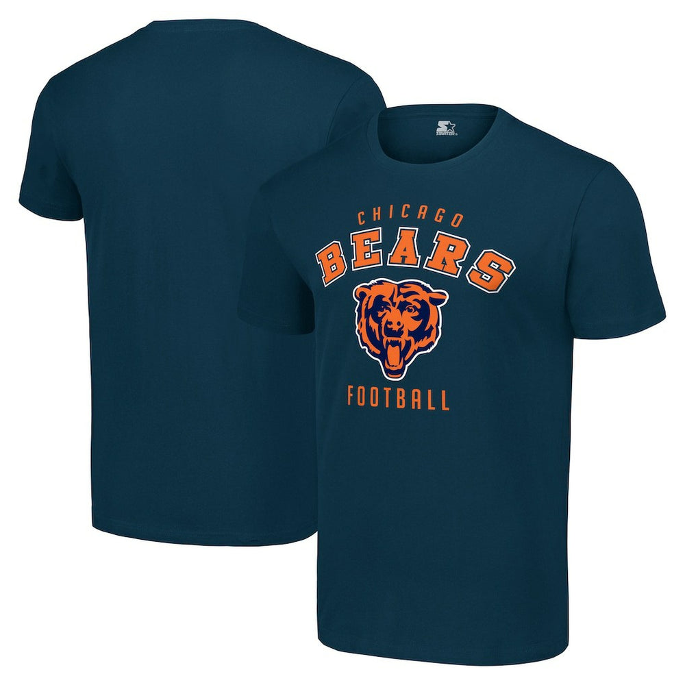 Chicago Bears Starter Logo T-Shirt - Navy - NFL