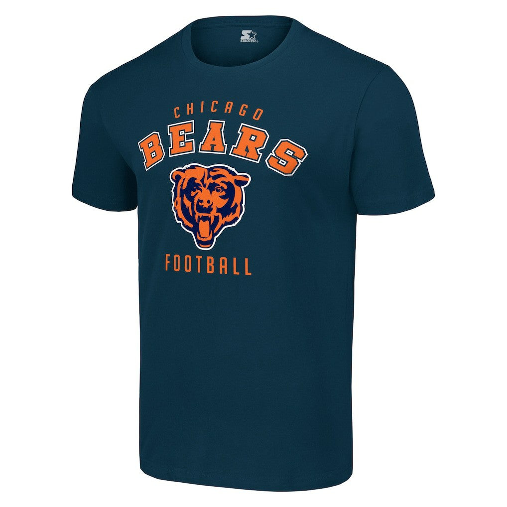 Chicago Bears Starter Logo T-Shirt - Navy - NFL