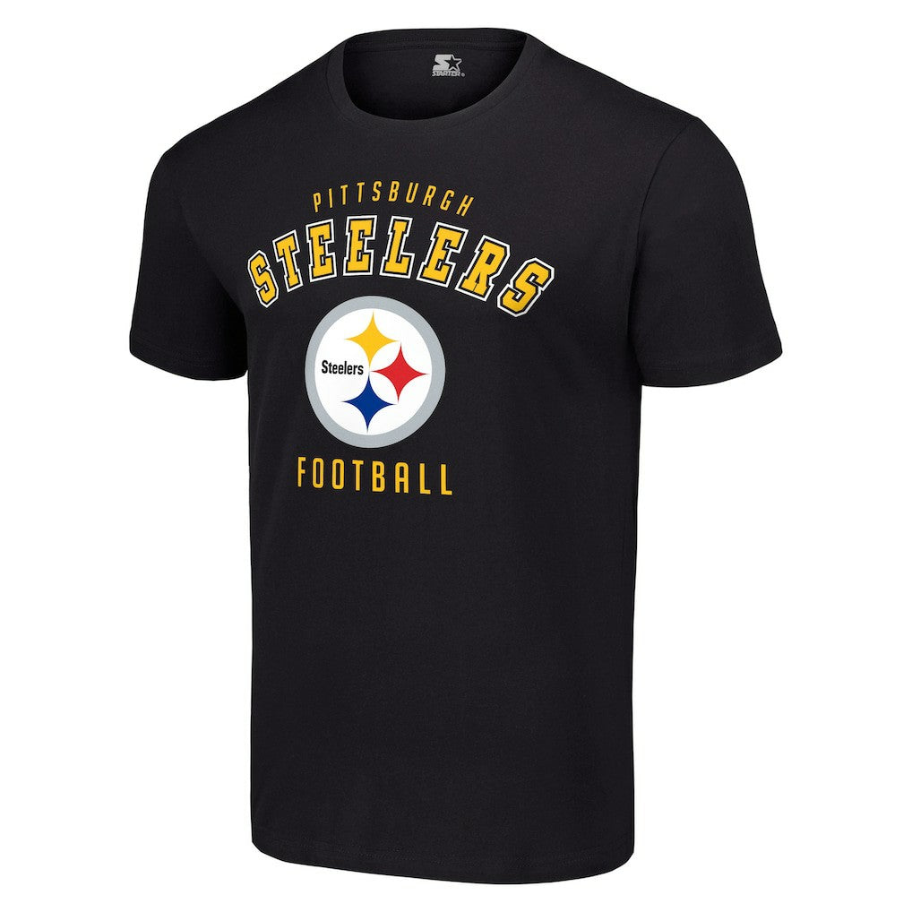 Pittsburgh Steelers Starter Logo T-Shirt - Black - NFL