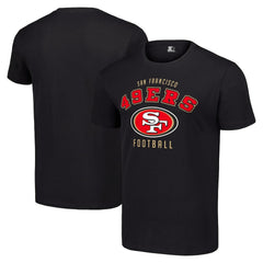 San Francisco 49ers Starter Logo T-Shirt - Black - NFL