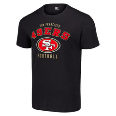San Francisco 49ers Starter Logo T-Shirt - Black - NFL