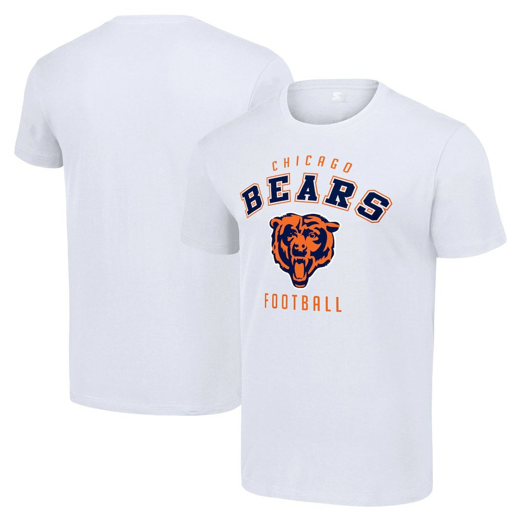 Chicago Bears Starter Logo T-Shirt - White - NFL
