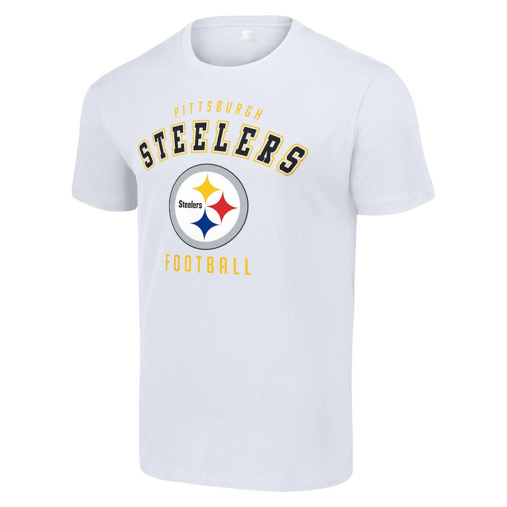 Pittsburgh Steelers Starter Logo T-Shirt - White - NFL