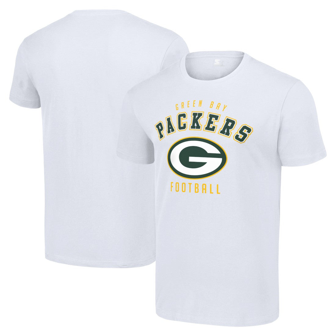 Green Bay Packers Starter Logo T-Shirt - White - NFL