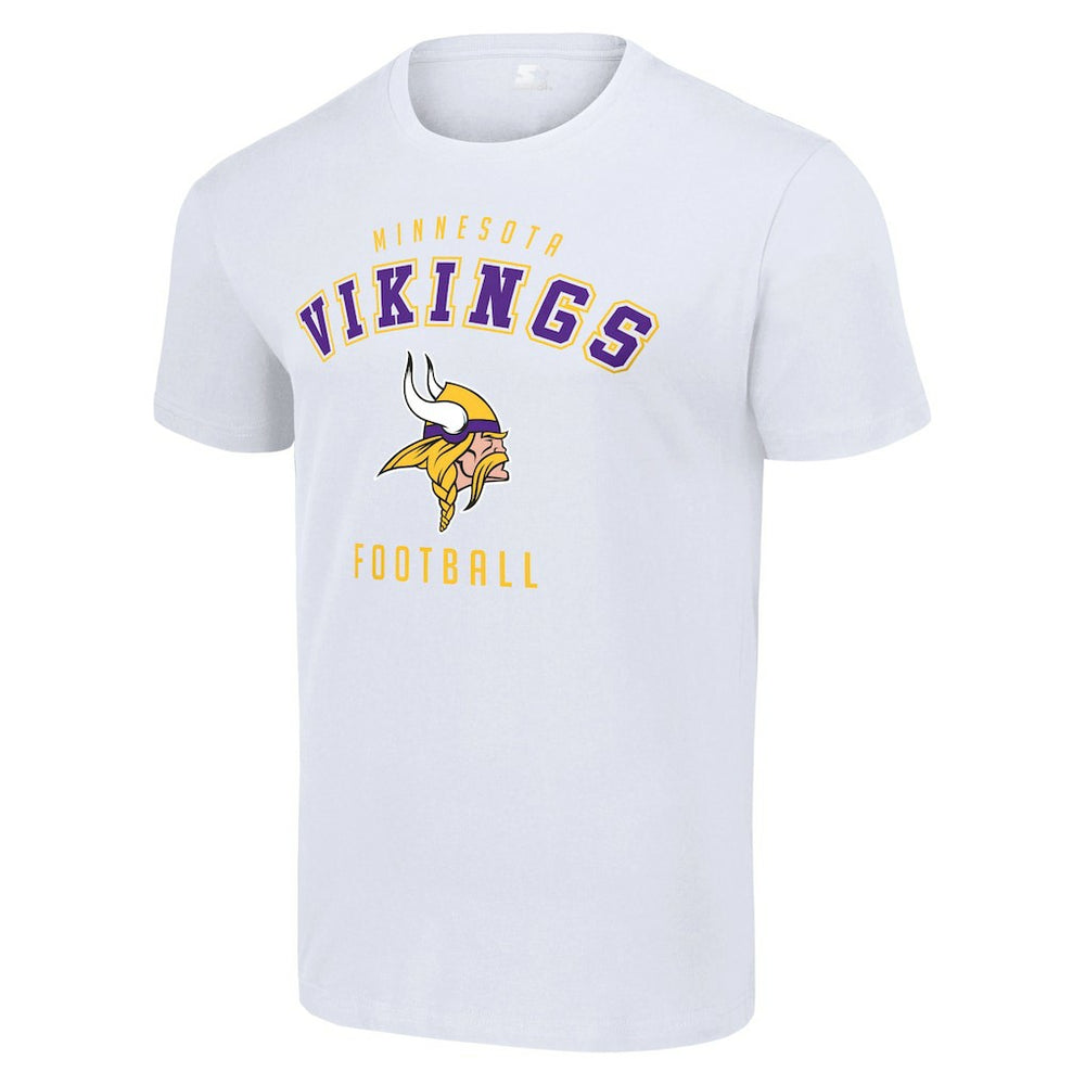 Minnesota Vikings Starter Logo T-Shirt - White - NFL
