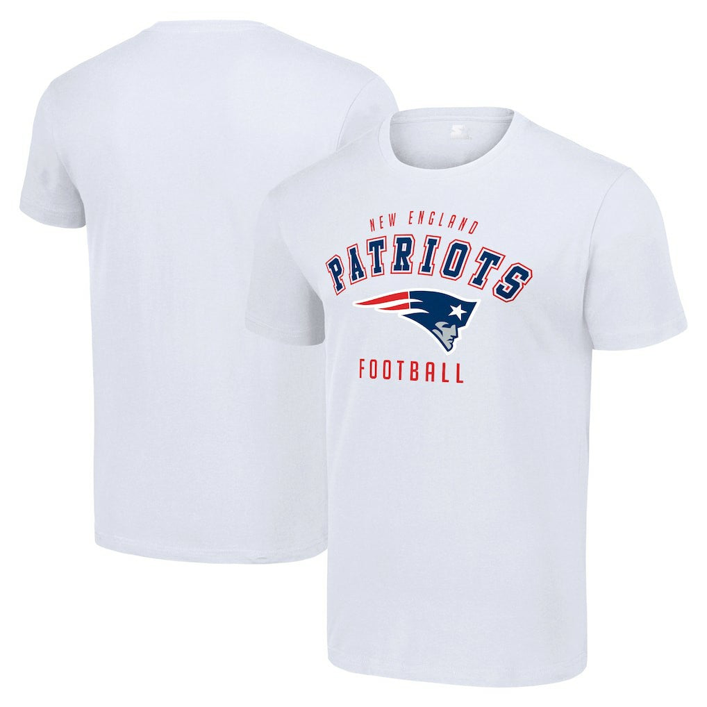 New England Patriots Starter Logo T-Shirt - White - NFL