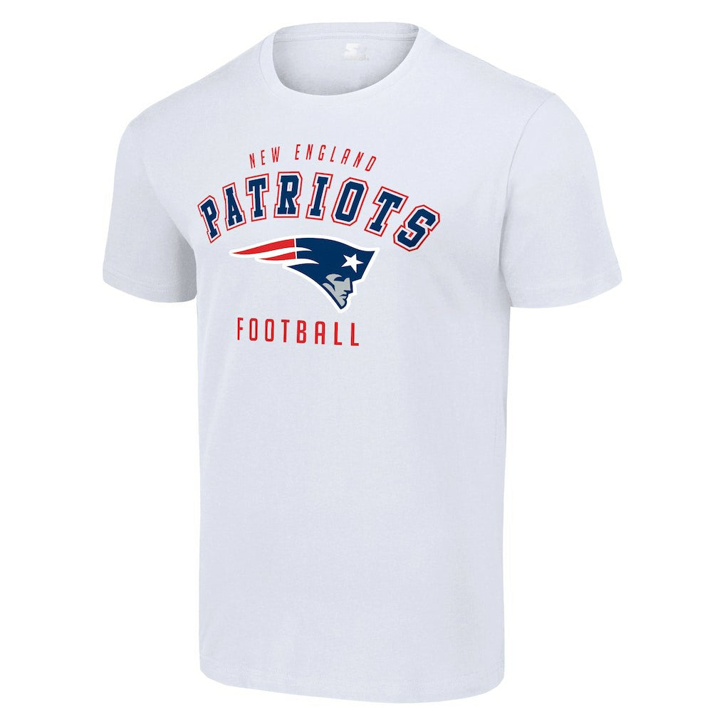New England Patriots Starter Logo T-Shirt - White - NFL