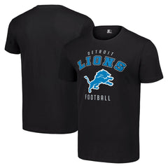 Detroit Lions Starter Logo T-Shirt - Black - NFL
