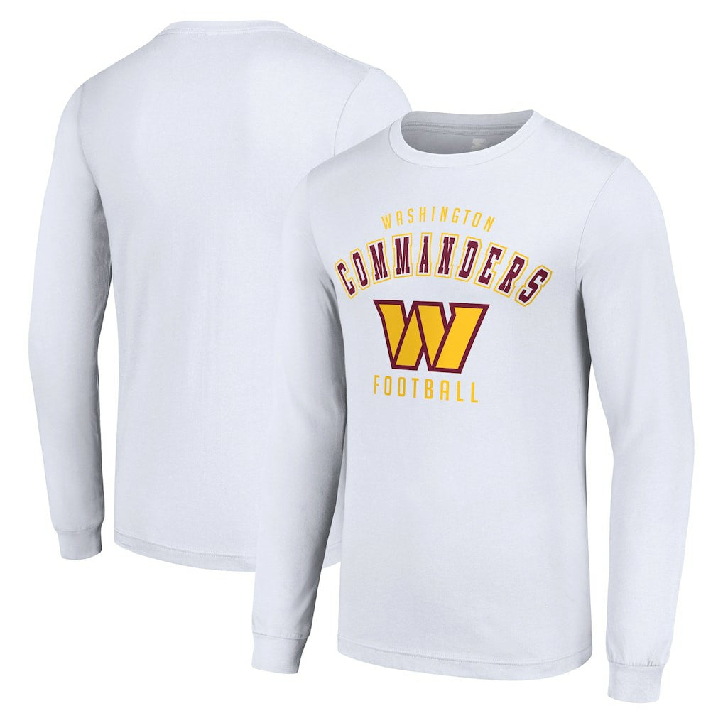 Washington Commanders Starter Long Sleeve T-Shirt - White - NFL
