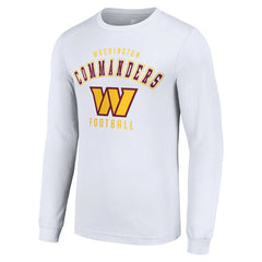 Washington Commanders Starter Long Sleeve T-Shirt - White - NFL