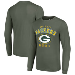Green Bay Packers Starter Long Sleeve T-Shirt - Green - NFL