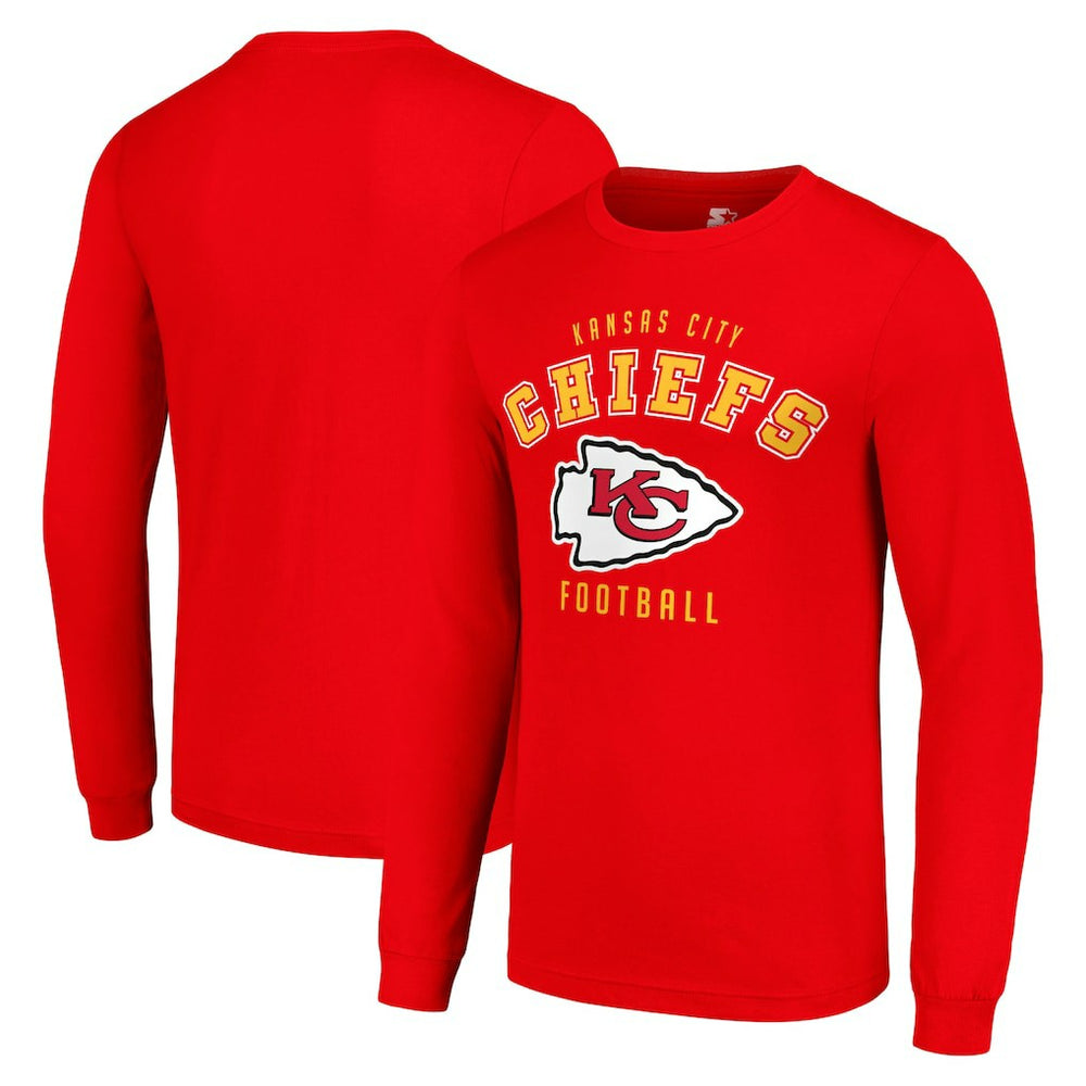 Kansas City Chiefs Starter Long Sleeve T-Shirt - Red - NFL