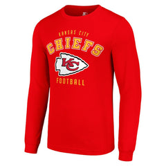 Kansas City Chiefs Starter Long Sleeve T-Shirt - Red - NFL