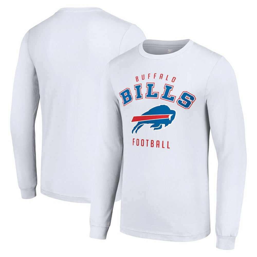 Buffalo Bills Starter Long Sleeve T-Shirt - White - NFL