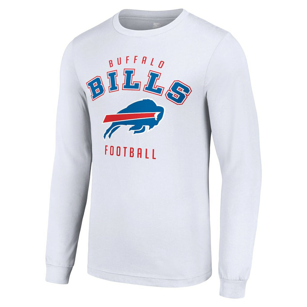 Buffalo Bills Starter Long Sleeve T-Shirt - White - NFL