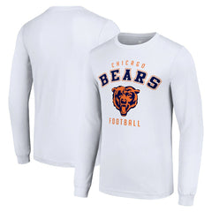Chicago Bears Starter Long Sleeve T-Shirt - White - NFL