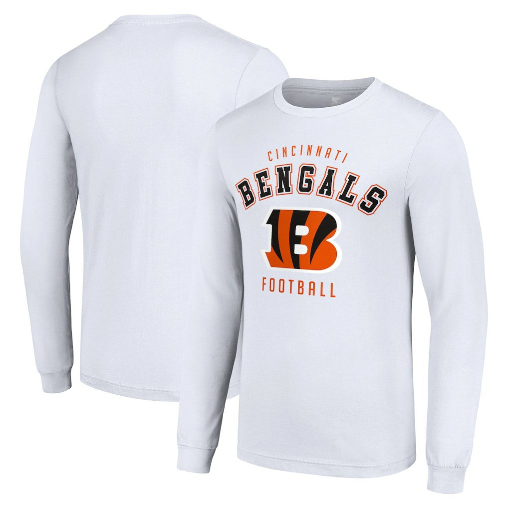Cincinnati Bengals Starter Long Sleeve T-Shirt - White - NFL