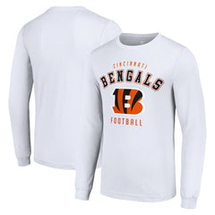 Cincinnati Bengals Starter Long Sleeve T-Shirt - White - NFL