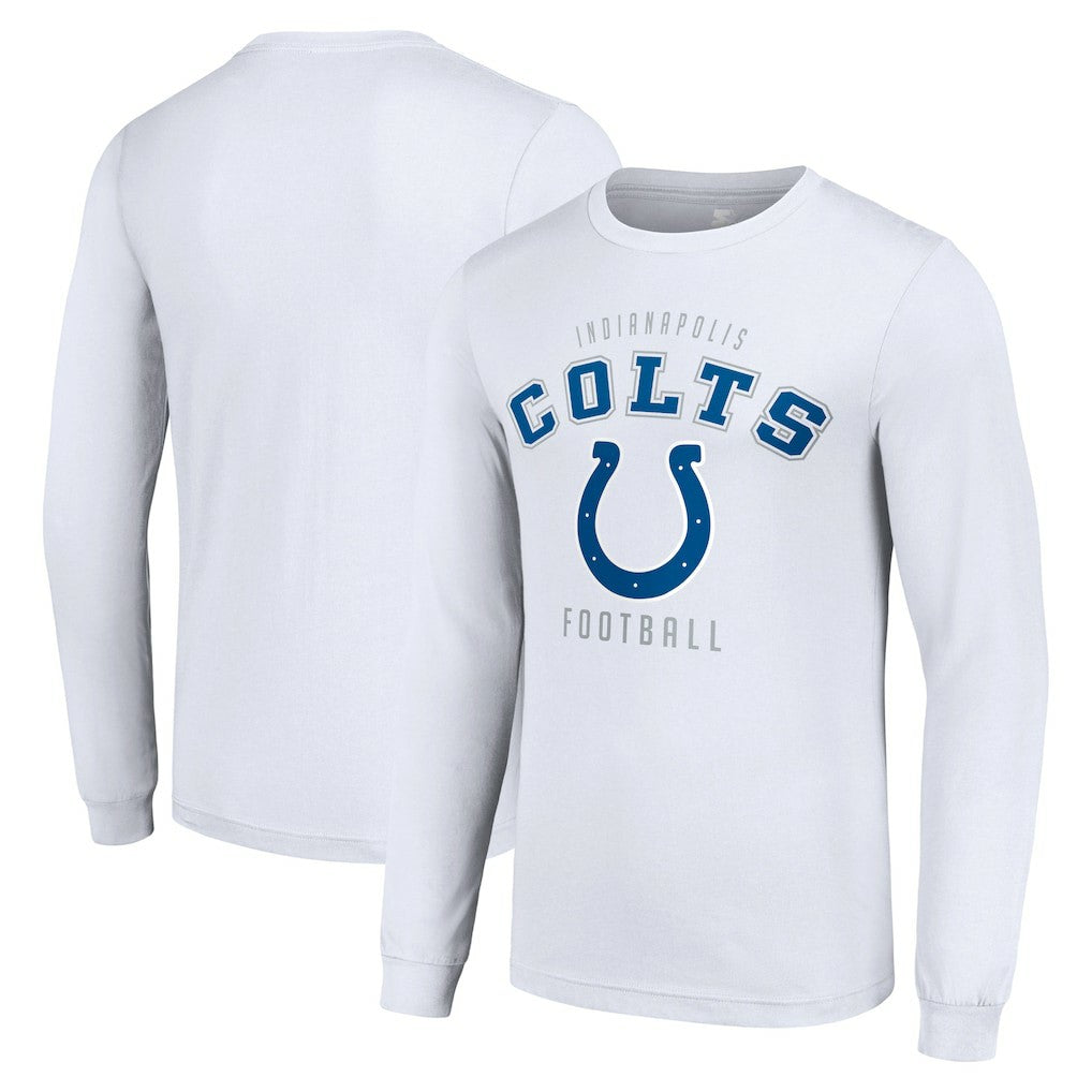 Indianapolis Colts Starter Long Sleeve T-Shirt - White - NFL
