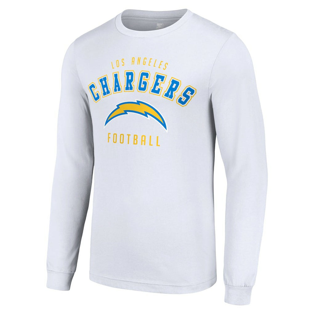 Los Angeles Chargers Starter Long Sleeve T-Shirt - White - NFL