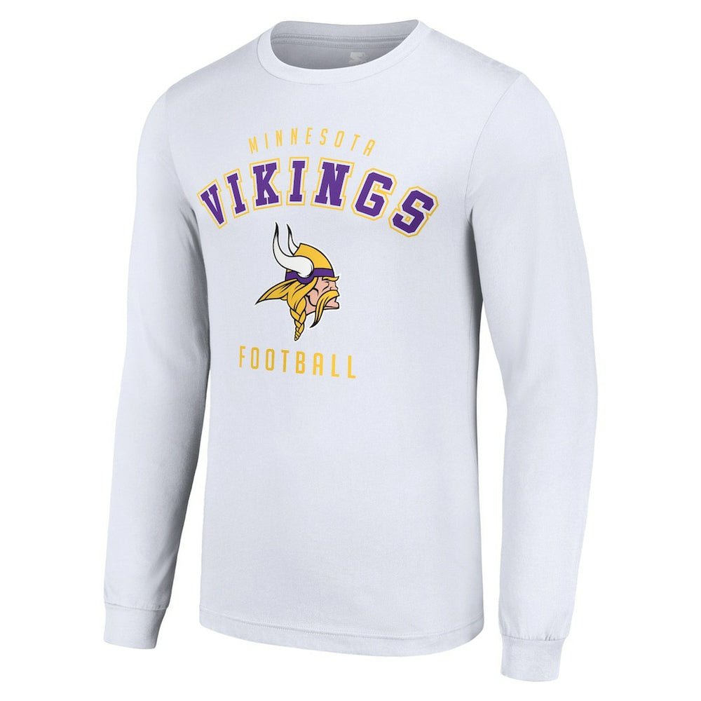 Minnesota Vikings Starter Long Sleeve T-Shirt - White - NFL