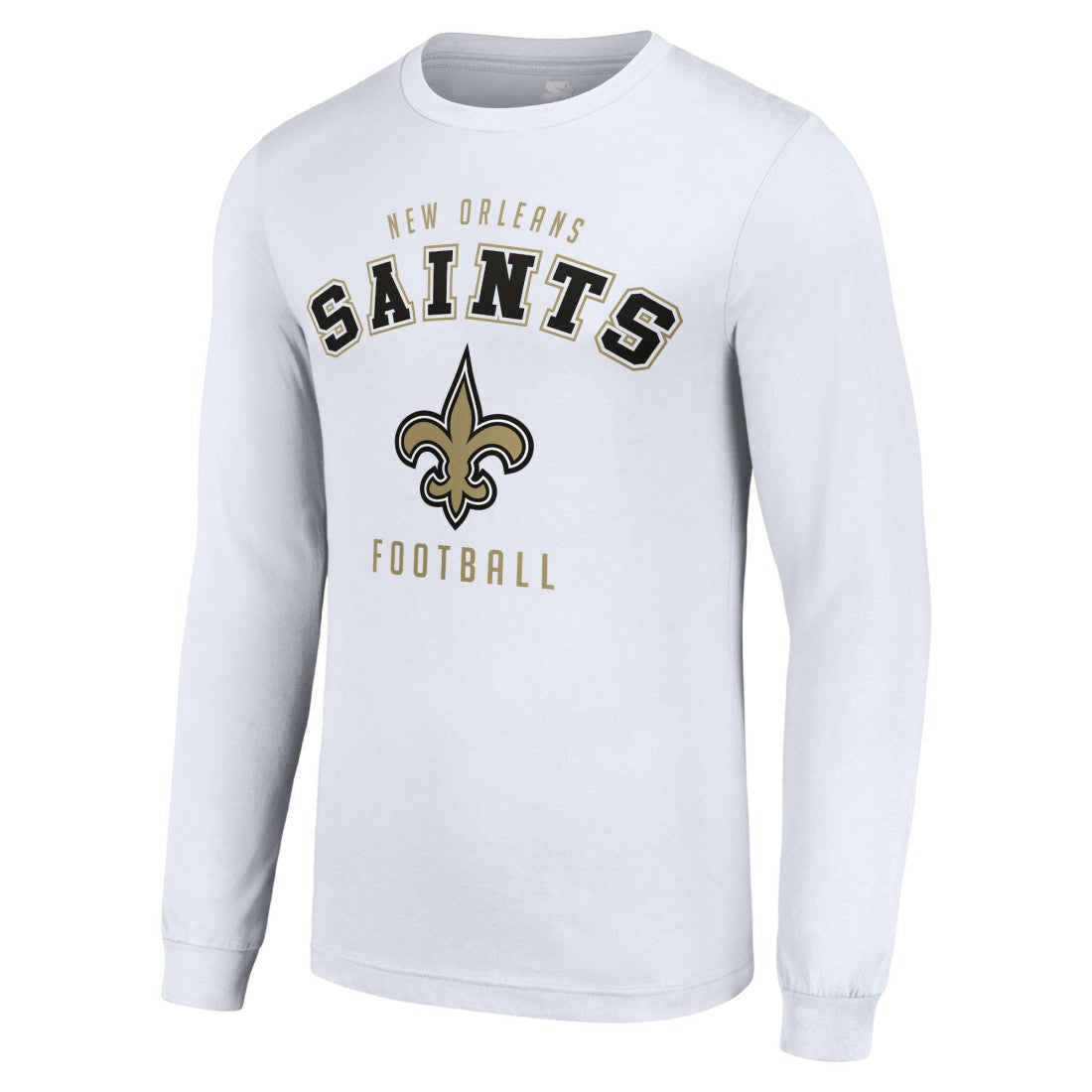 New Orleans Saints Starter Long Sleeve T-Shirt - White - NFL
