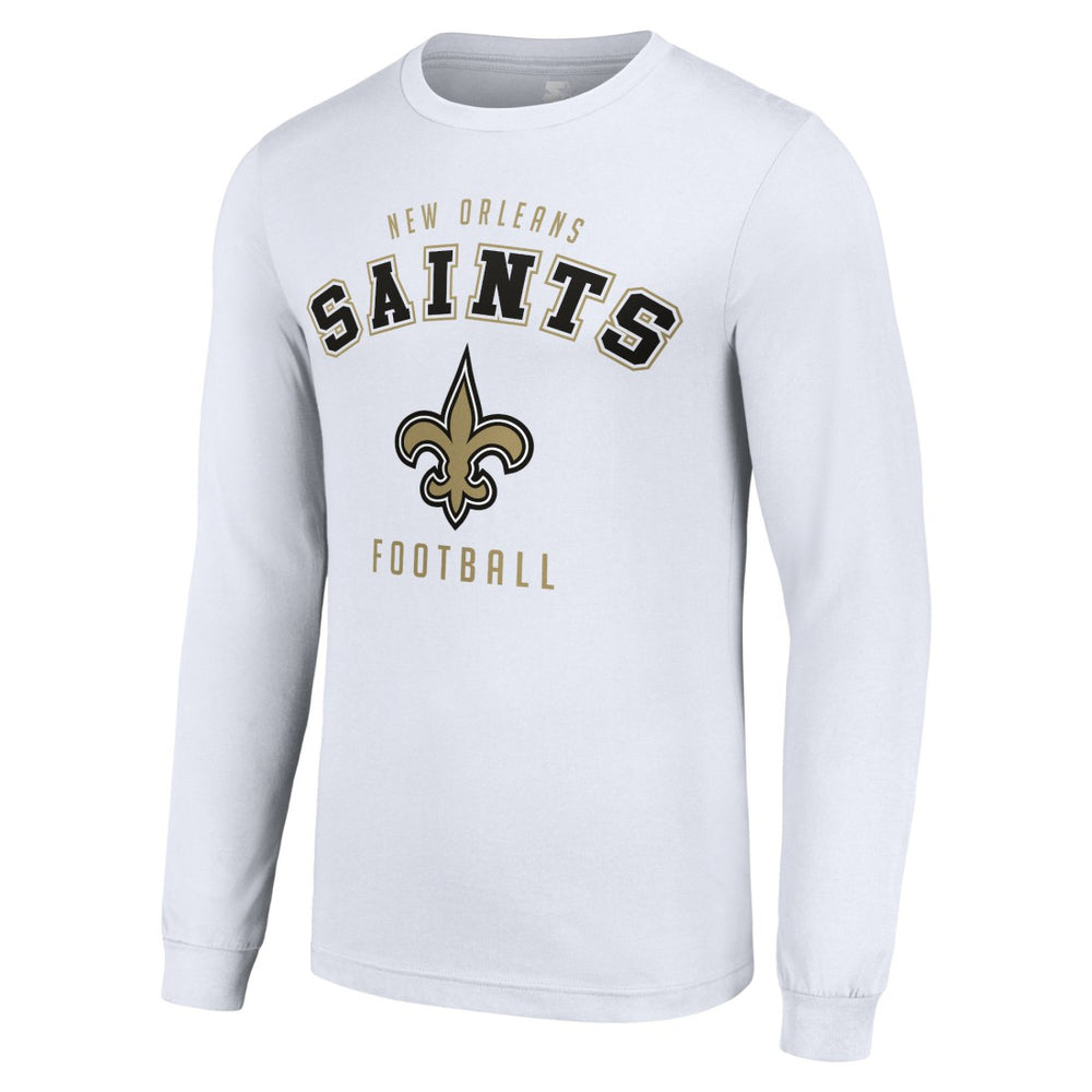 New Orleans Saints Starter Long Sleeve T-Shirt - White - NFL