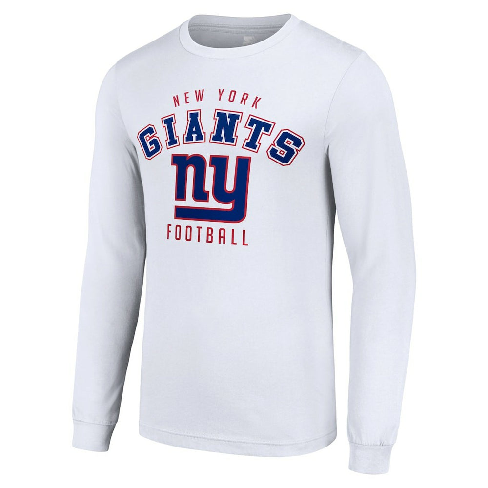 New York Giants Starter Long Sleeve T-Shirt - White - NFL