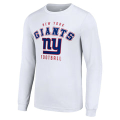 New York Giants Starter Long Sleeve T-Shirt - White - NFL