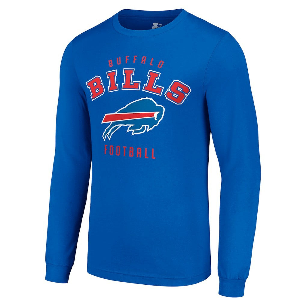 Buffalo Bills Starter Long Sleeve T-Shirt - Royal - NFL
