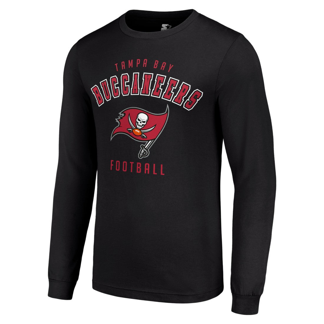 Tampa Bay Buccaneers Starter Long Sleeve T-Shirt - Black - NFL
