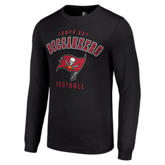 Tampa Bay Buccaneers Starter Long Sleeve T-Shirt - Black - NFL