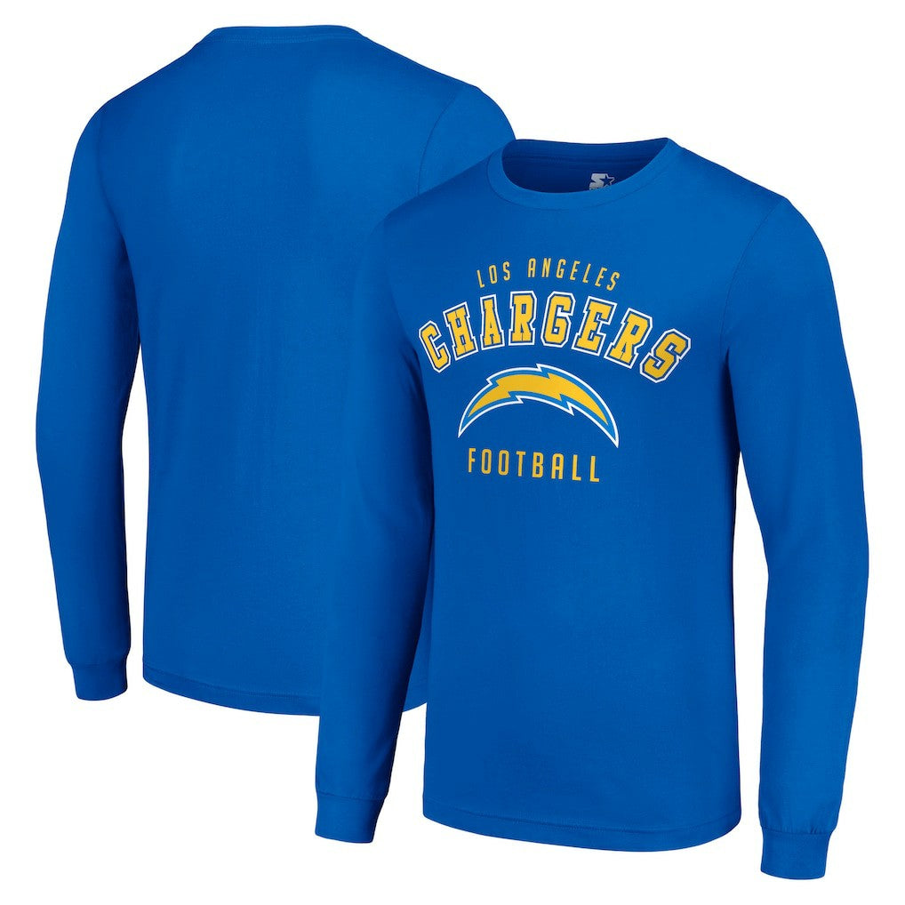 Los Angeles Chargers Starter Long Sleeve T-Shirt - Royal - NFL