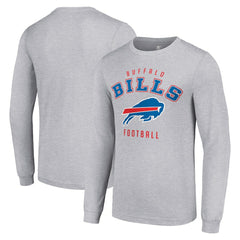 Buffalo Bills Starter Long Sleeve T-Shirt - Heather Gray - NFL