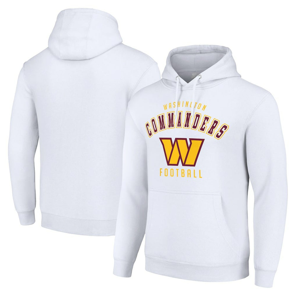 Washington Commanders Starter Unisex Logo Pullover Hoodie - White - NFL