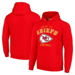 Kansas City Chiefs Starter Unisex Logo Pullover Hoodie - Red - NFL