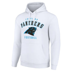 Carolina Panthers Starter Unisex Logo Pullover Hoodie - White - NFL