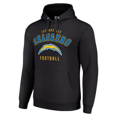 Los Angeles Chargers Starter Unisex Logo Pullover Hoodie - Black - NFL