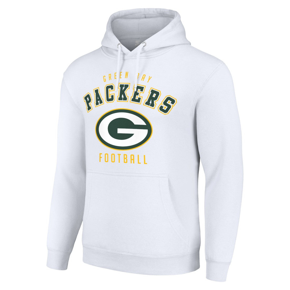 Green Bay Packers Starter Unisex Logo Pullover Hoodie - White - NFL