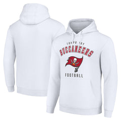 Tampa Bay Buccaneers Starter Unisex Logo Pullover Hoodie - White - NFL