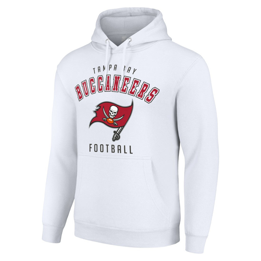 Tampa Bay Buccaneers Starter Unisex Logo Pullover Hoodie - White - NFL