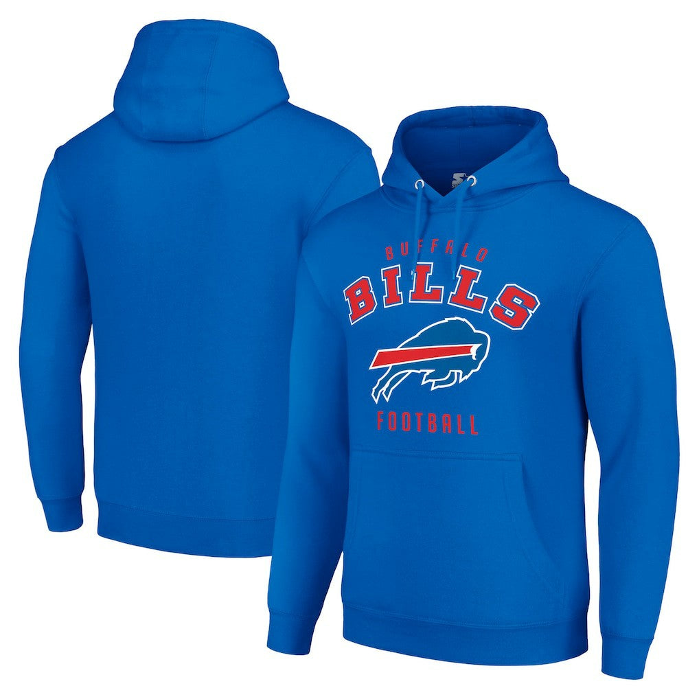Buffalo Bills Starter Unisex Logo Pullover Hoodie - Royal - NFL