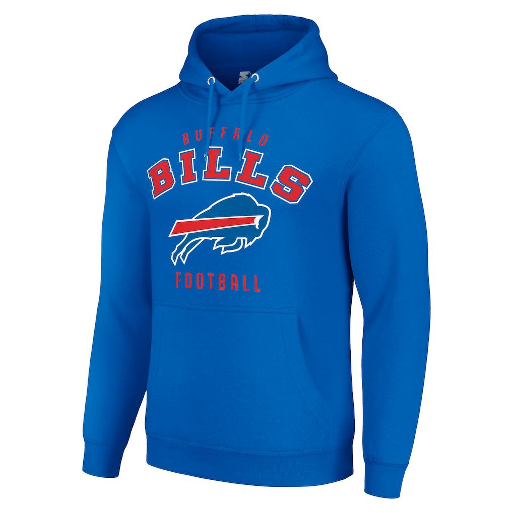 Buffalo Bills Starter Unisex Logo Pullover Hoodie - Royal - NFL