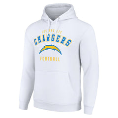 Los Angeles Chargers Starter Unisex Logo Pullover Hoodie - White - NFL