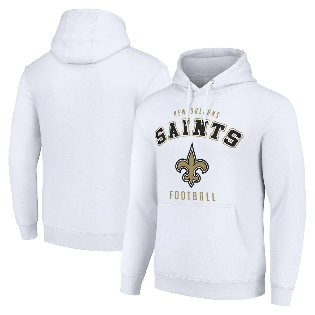 New Orleans Saints Starter Unisex Logo Pullover Hoodie - White - NFL