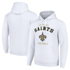 New Orleans Saints Starter Unisex Logo Pullover Hoodie - White - NFL